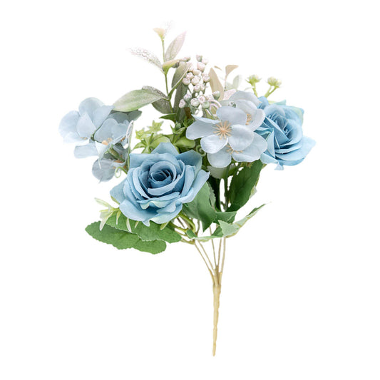 HDWUEN Fake Flower Bouquet Indoor,Flower Bulk Arrangements for Proposal Wedding Anniversary Engagement