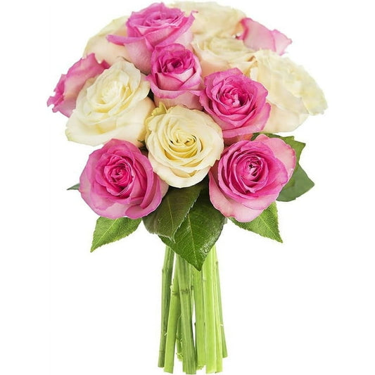 KaBloom : Bouquet of 6 Pink Roses