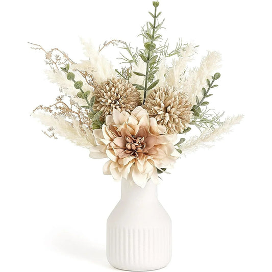 Mkono 13.7" Artificial Plastic Christmas Bouquet