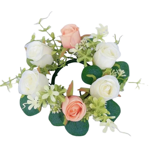 Tainini Artificial Flower Garland for Wedding ,Floral Arch Garden Background Engagement Ceremony Reception Decor